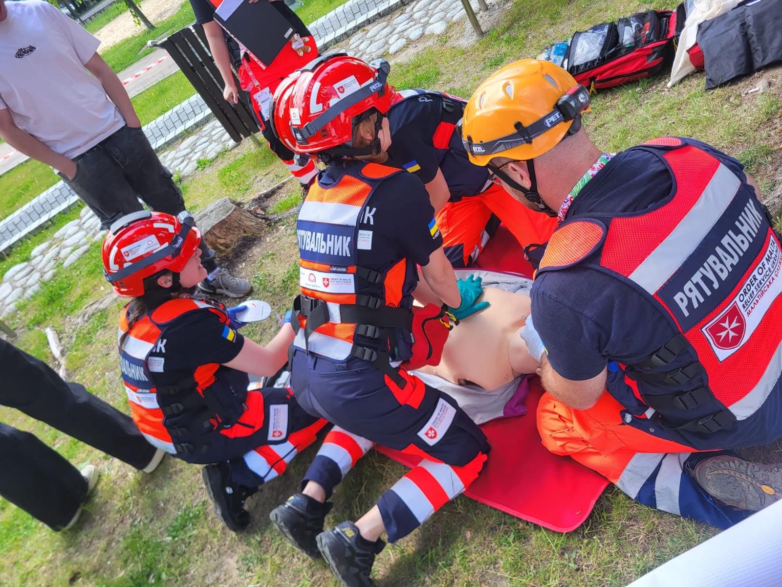 Order of Malta and Fire Brigade XIV International Rescue Manoeuvres
