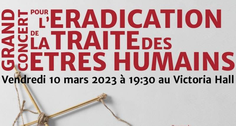 10 MARS 2023 – CONCERT POUR L’ERADICATION DE LA TRAITE DES ÊTRES HUMAINS – INTRODUCTION DE MICHEL VEUTHEY