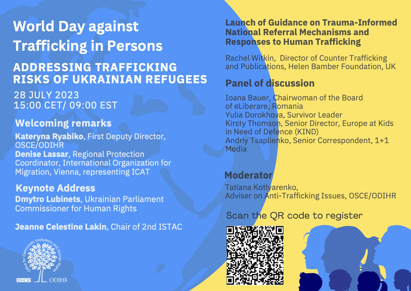 World Day Against Trafficking in Persons. Addressing Trafficking Risks of Ukrainians Refugees