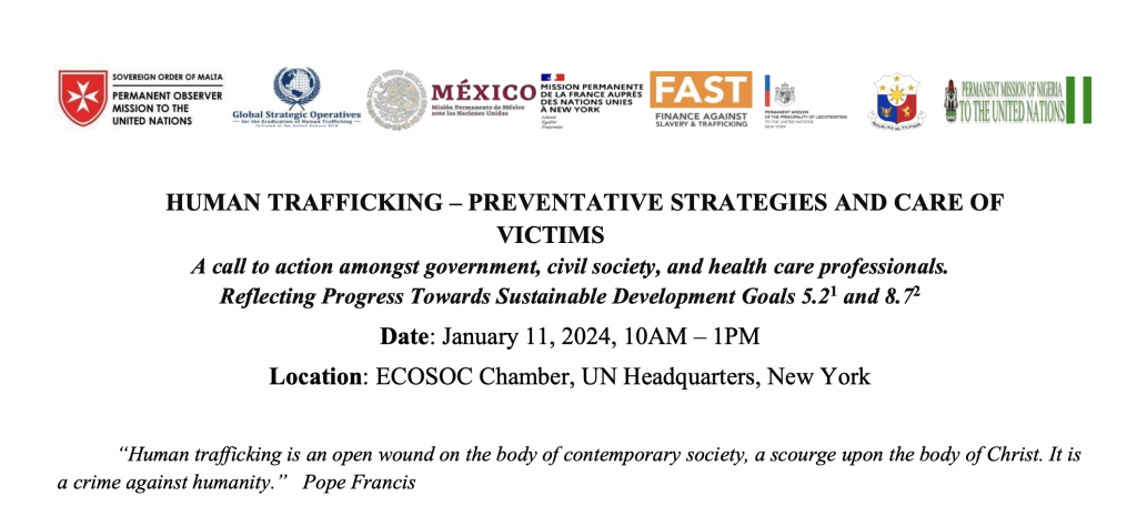 HUMAN TRAFFICKING PREVENTATIVE STRATEGIES AND CARE OF VICTIMS   Schermata 2024 01 10 Alle 14.53.34 1024x465 