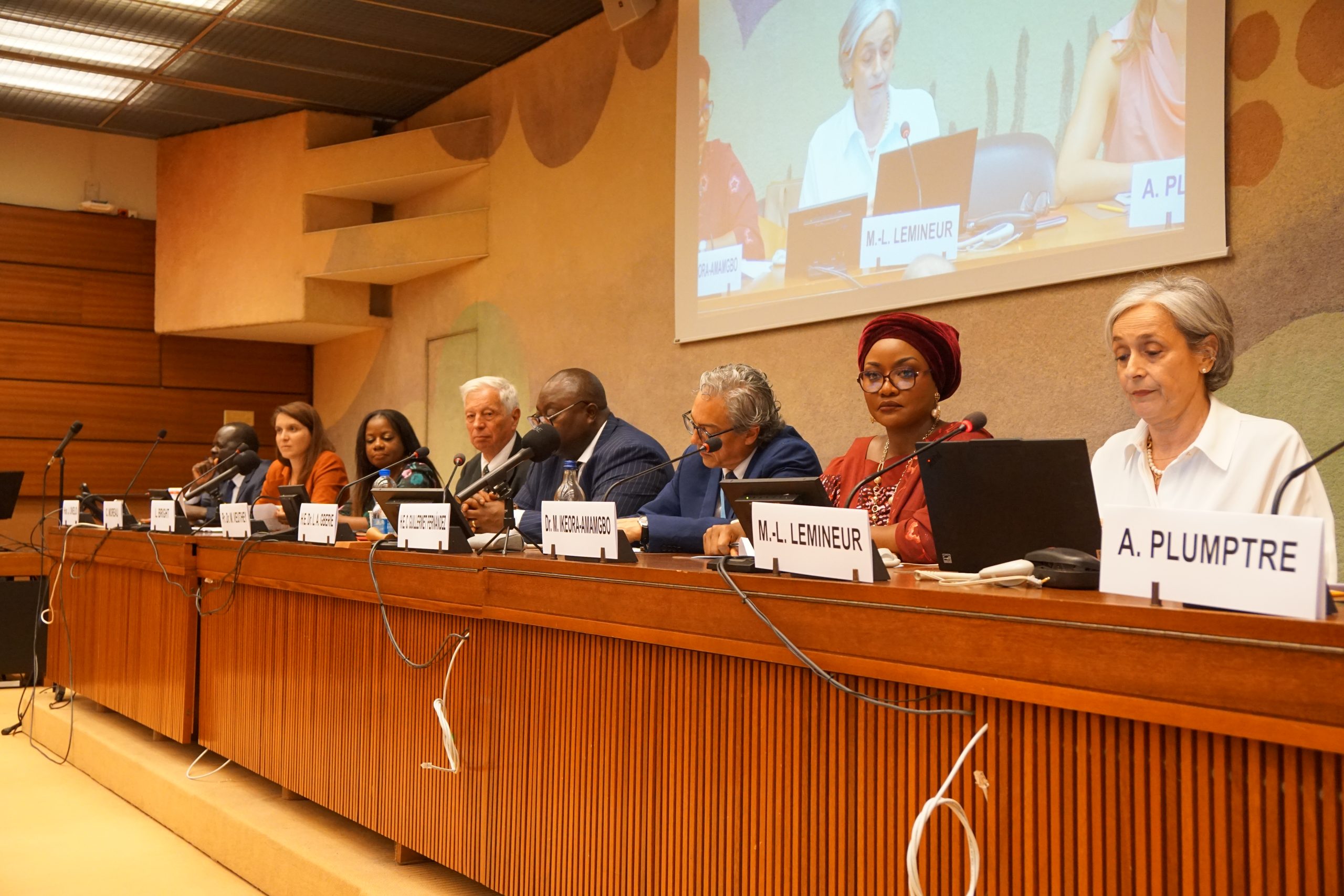 HRC 59 Side Event : “Mobilizing against Human Trafficking in Sports: Women’s Safeguarding and Thematic Report”, held in anticipation of the 2025 UEFA Women’s EURO, in Switzerland from July 2 to 27, 2025. – 19 June 2025 at the Palais des Nations in Geneva