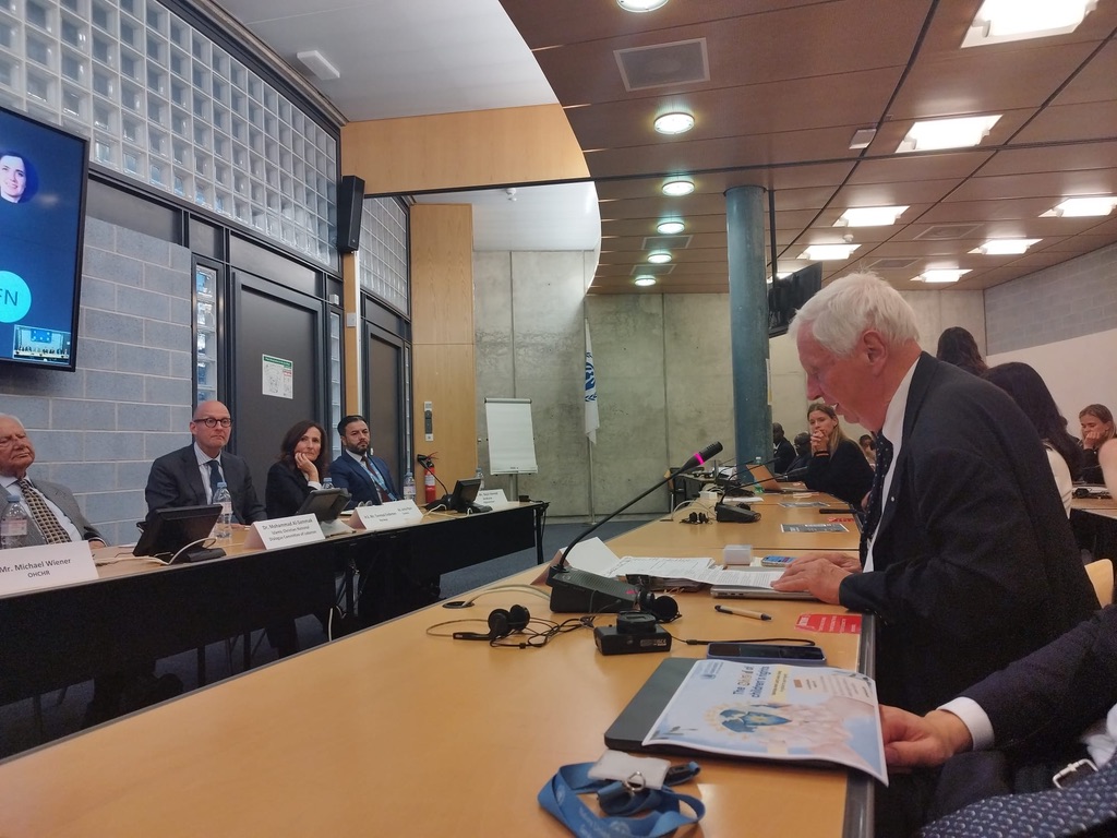 Appel à l&rsquo;impératif éthique de défendre les enfants dans les conflits armés, réunion de haut niveau à l&rsquo;occasion de la Journée internationale de la paix, organisée par Arigatou International et le Haut-Commissariat des Nations Unies pour les réfugiés – 22 septembre 2025, Genève