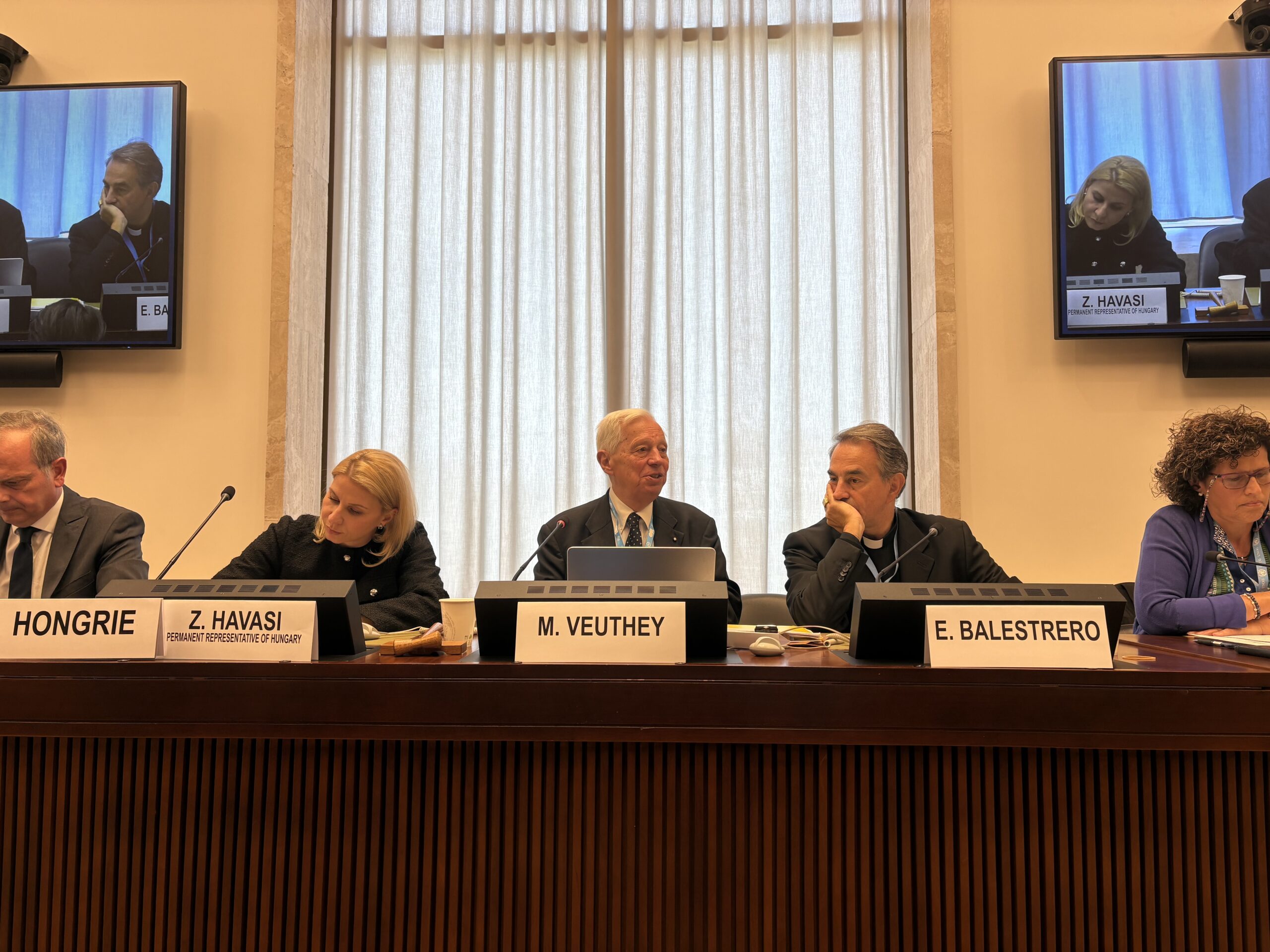 CDH60 – Événement parallèle sur « La famille comme pierre angulaire : défendre le rôle des parents dans la garantie du droit à l&rsquo;éducation » avec la FAFCE, la Mission permanente du Saint-Siège à Genève et l&rsquo;OIDEL – 16 septembre 2025, Palais des Nations, Genève